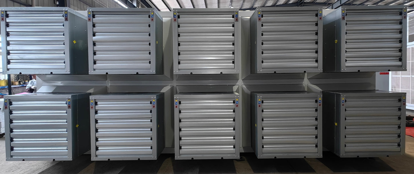 Industrial Exhaust fan - 48 inch 20600 CFM Belt Drive